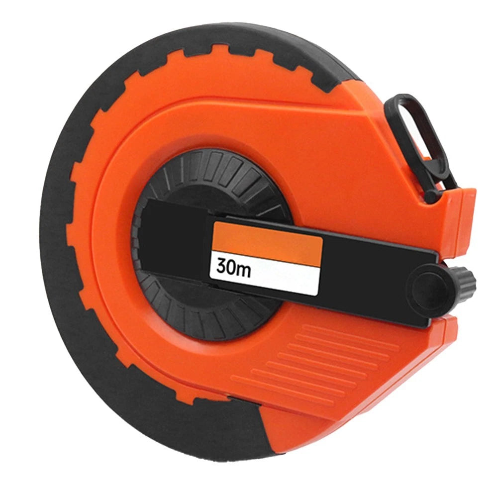 30M/50M Telescopic Tape Measure for Pro Grade Use - Rubber Coating, Grip