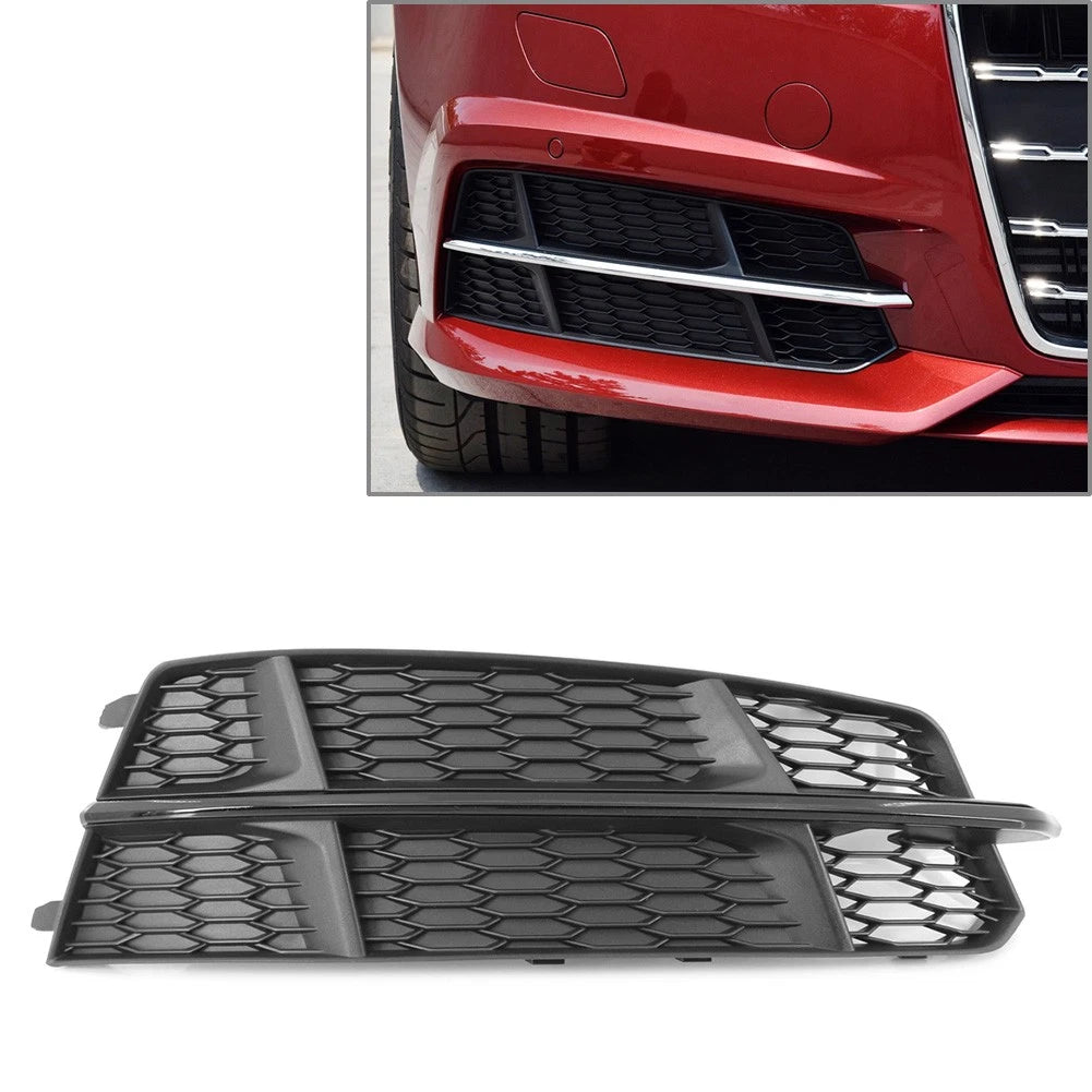 Right Fog Light Lamp Cover Grille Trim for Audi A6 C7 S6 (2012–2018)