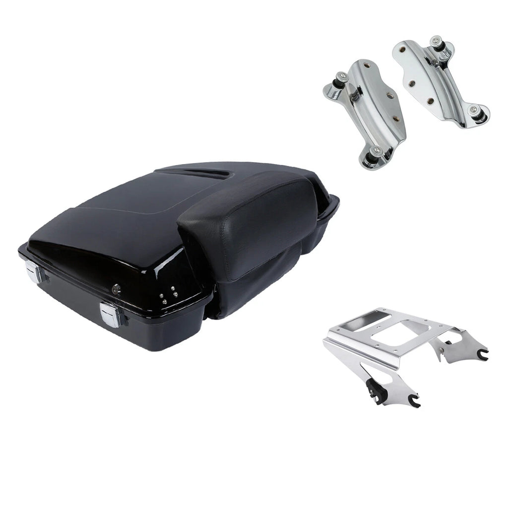 Trunk Backrest Mount Rack Docking Kit for Harley Touring (2009–2013)
