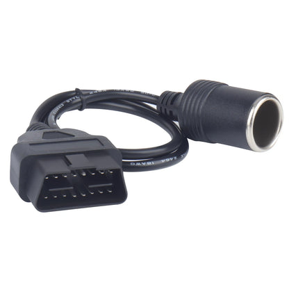 OBD2 Diagnostic Tool Power Adapter for Universal Vehicles (16 Pin)