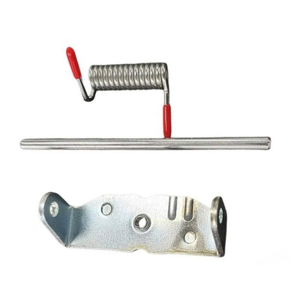 Locking Spring Latch Assembly for Lawn Mower Trimmer Attachment