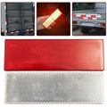Rectangle Plastic Reflector Stickers for Trucks