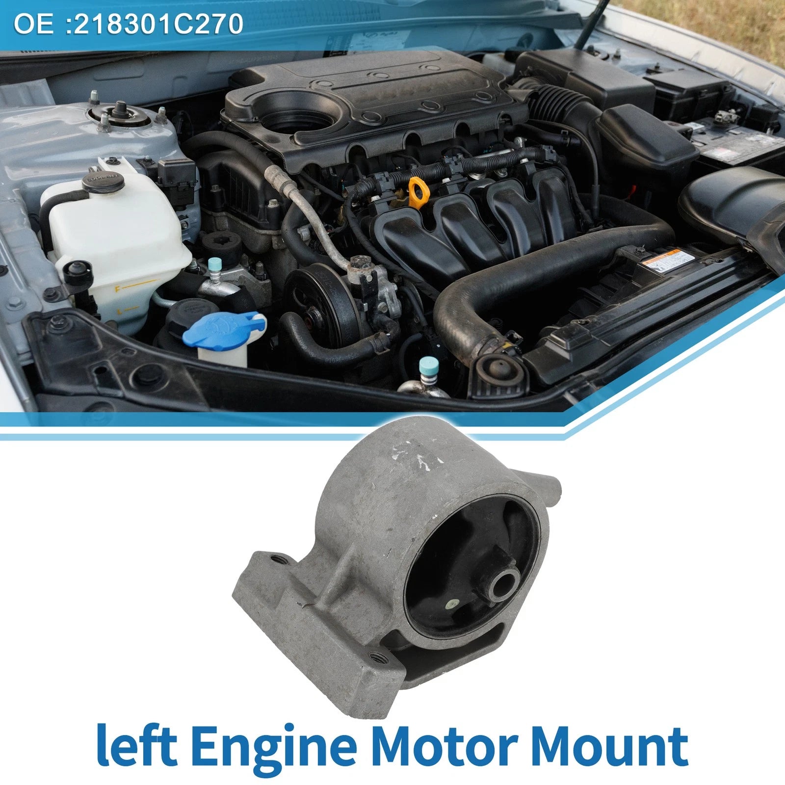 Engine Motor Mount Replacement for Hyundai i10 (2007–2010)