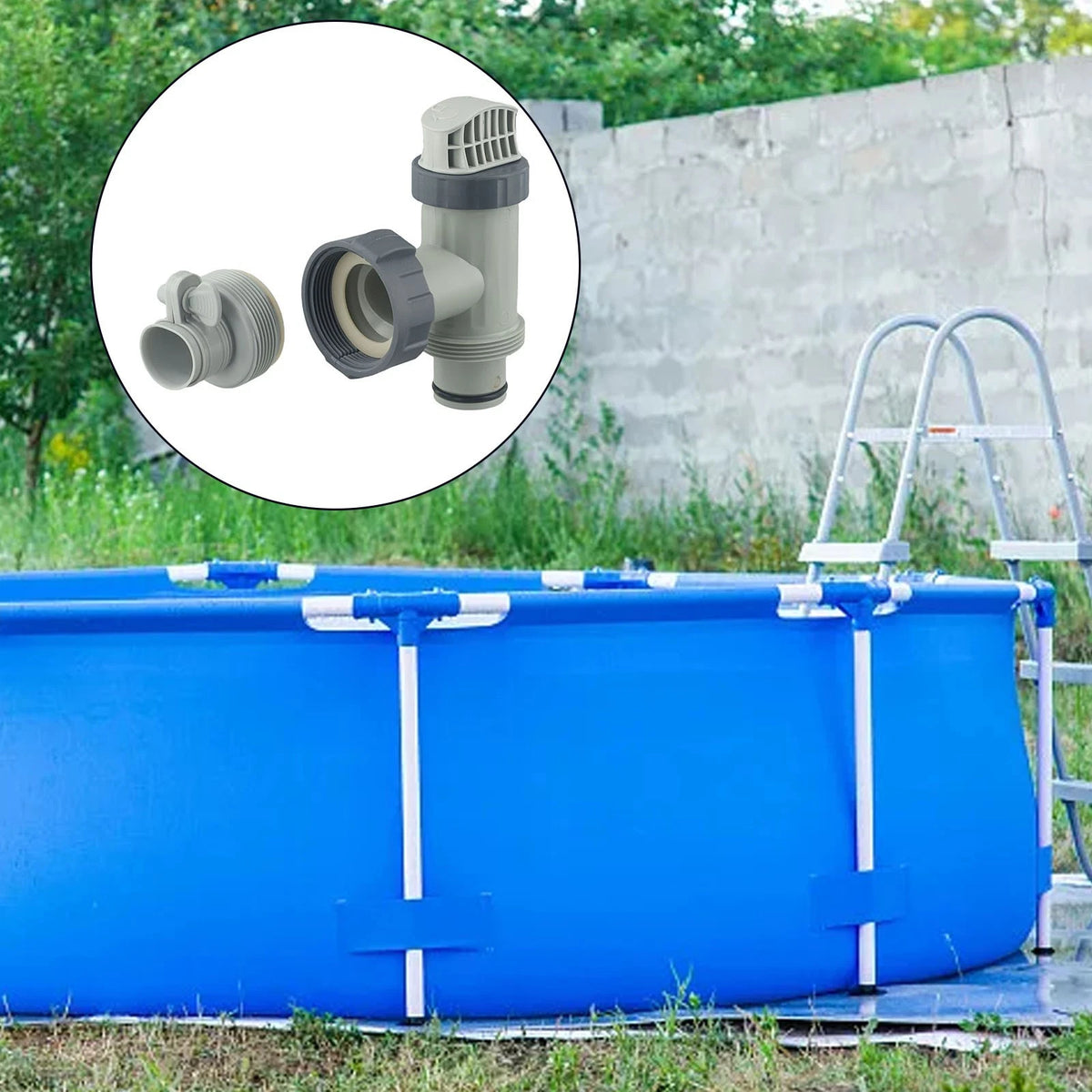 B-Type Hose Adapter for Above Ground Pool (2010–2023)