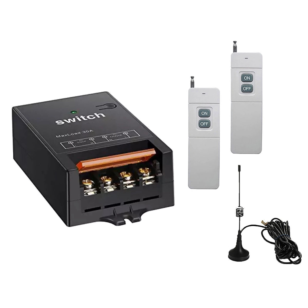 433MHz 2CH RF Wireless Remote Control Switch for Automotive Applications