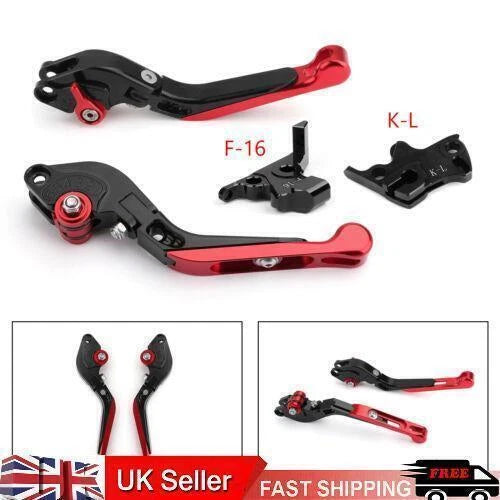 Adjustable Folding Brake & Clutch Lever for KTM 390 (2019) Red T9
