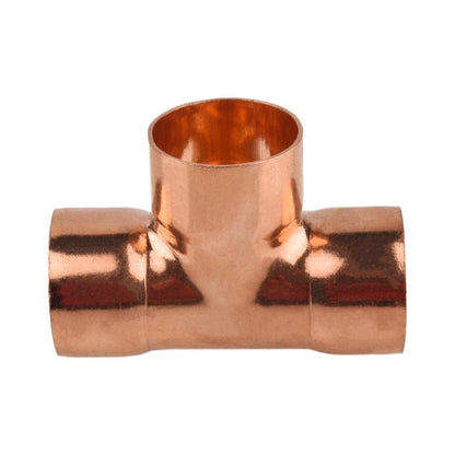 10PCS Temperature Resistant Copper Tee Fittings for Car RV AC Long Term Use