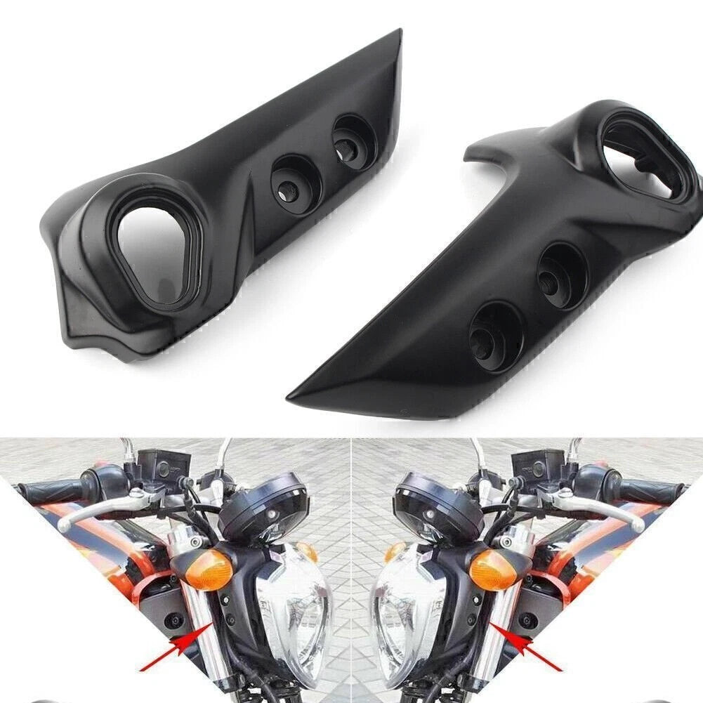 Headlight Bracket for Yamaha FZ6N (2004–2010) - Aluminum Black