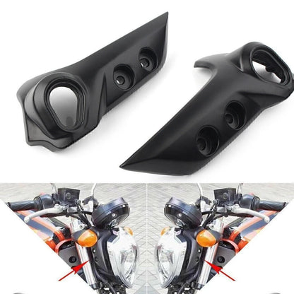 Headlight Bracket for Yamaha FZ6N (2004–2010) - Aluminum Black