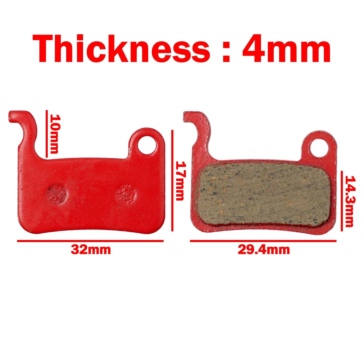 Disc Brake Pads for XTR M975/M966 (Bicycle)