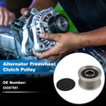 Alternator Freewheel Clutch Pulley Replacement for Chevrolet Sonic (2012–2017)