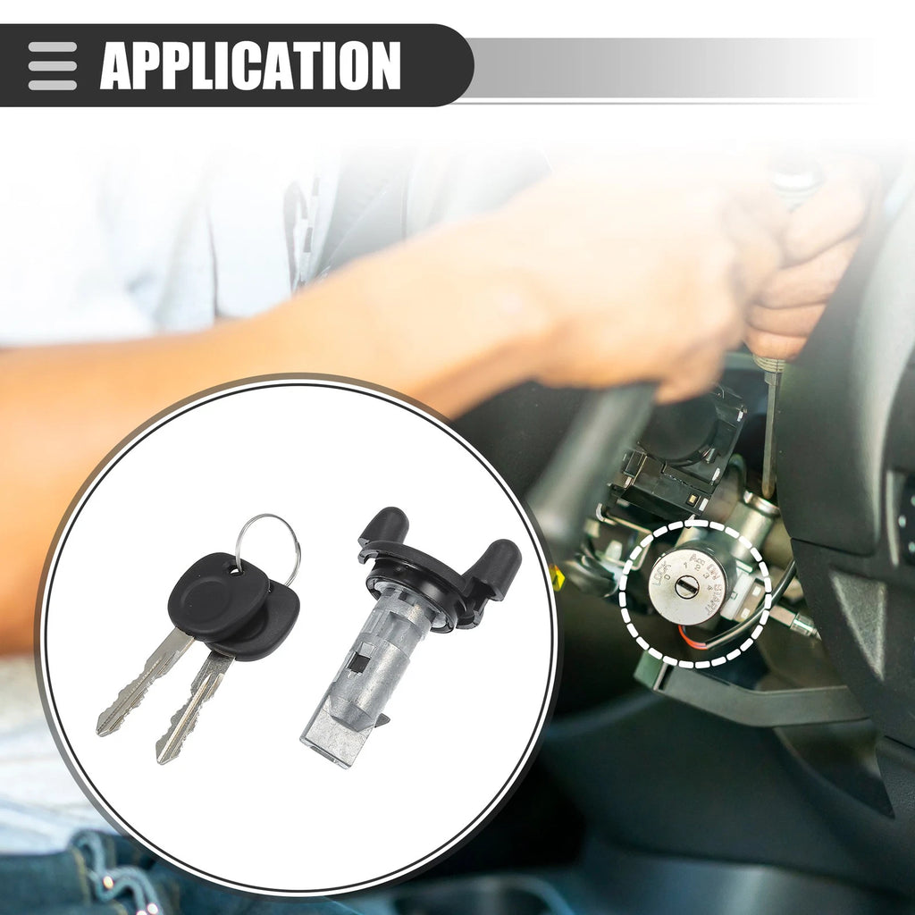 Ignition Switch Lock Cylinder Set for Chevy Silverado 1500 (1999–2004)