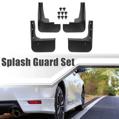 Set of 2 Front and Rear Mud Flaps Splash Guards for Toyota Highlander