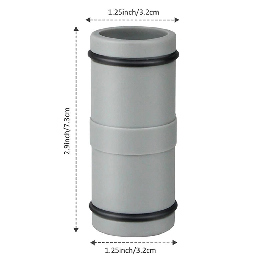 32mm Pool Hose Connector with Rubber O Ring for Seamless Water Flow Control
