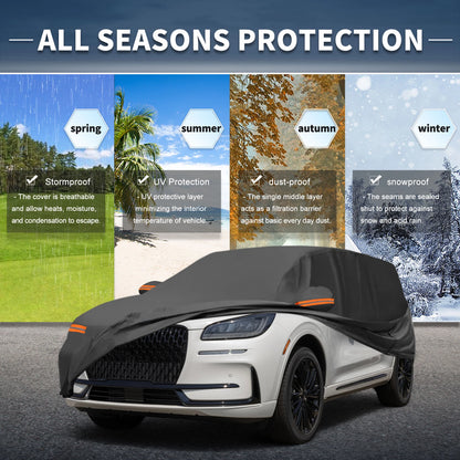 Waterproof 210D-PU Car Cover for Lincoln Corsair (2020–2023)