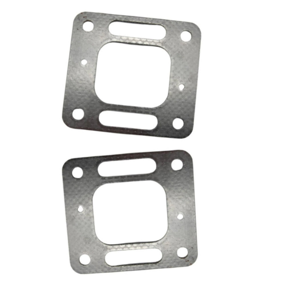 Set of 2 Exhaust Center Riser Elbow Manifold Gaskets for Mercruiser 4.3 5.0 5.7 350