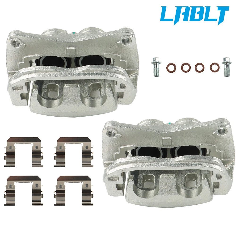 2X Front Brake Calipers w/ Bracket for Subaru Forester (2014–2018)