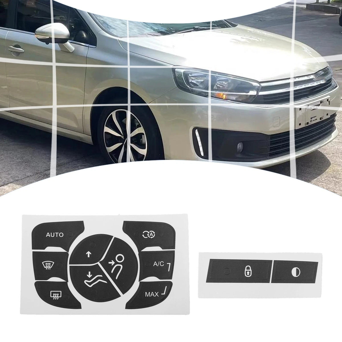 Button Repair Decals Stickers for C4 2014–2018