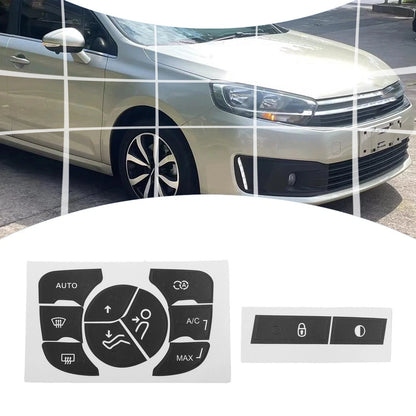 Button Repair Decals Stickers for C4 2014–2018