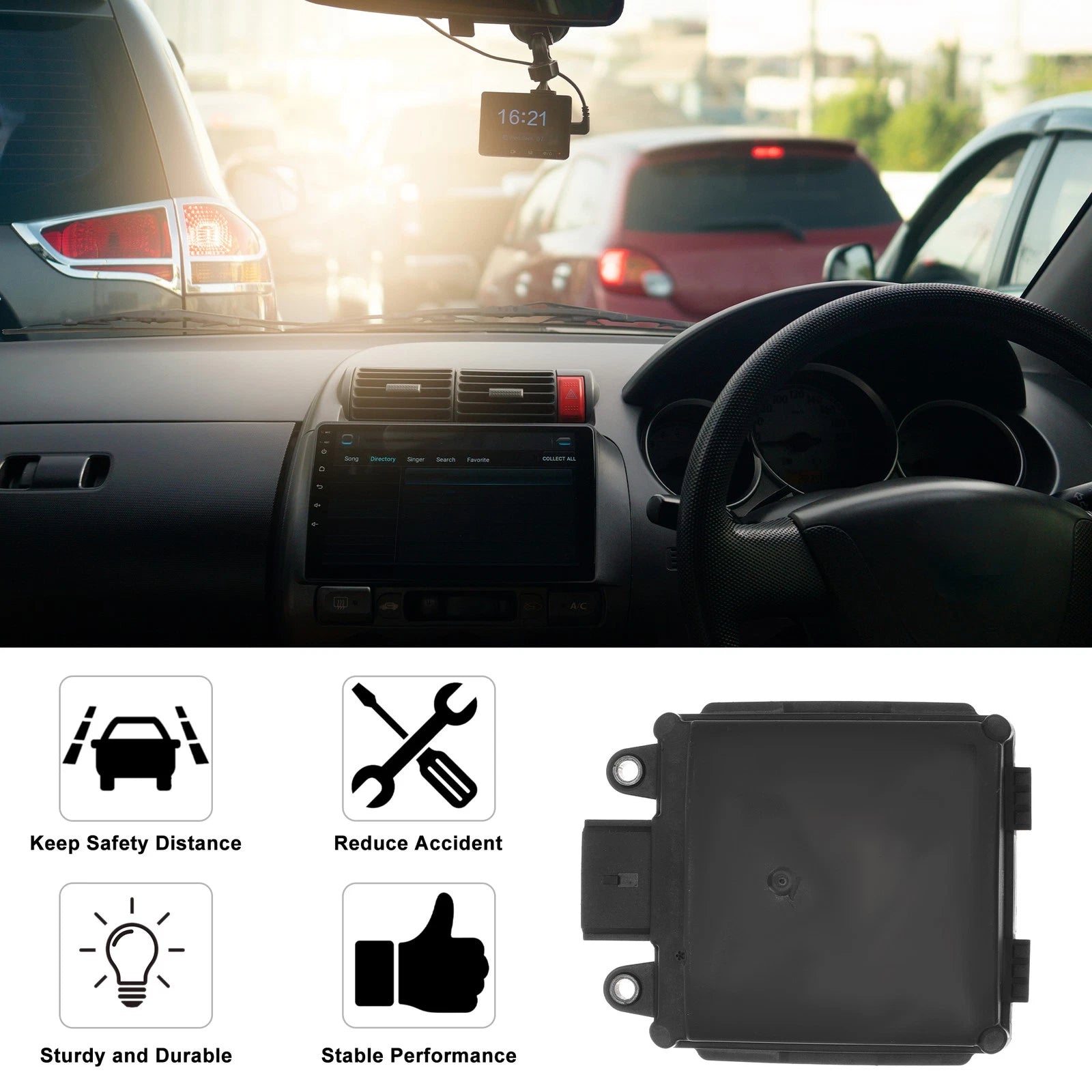 Cruise Control Distance Radar Sensor Replacement for Ford Maverick (2022–2024)
