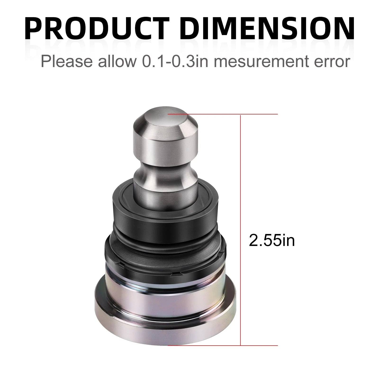 Upper Lower Front Ball Joint for Polaris RZR RS1, RZR Turbo S 2018–2022