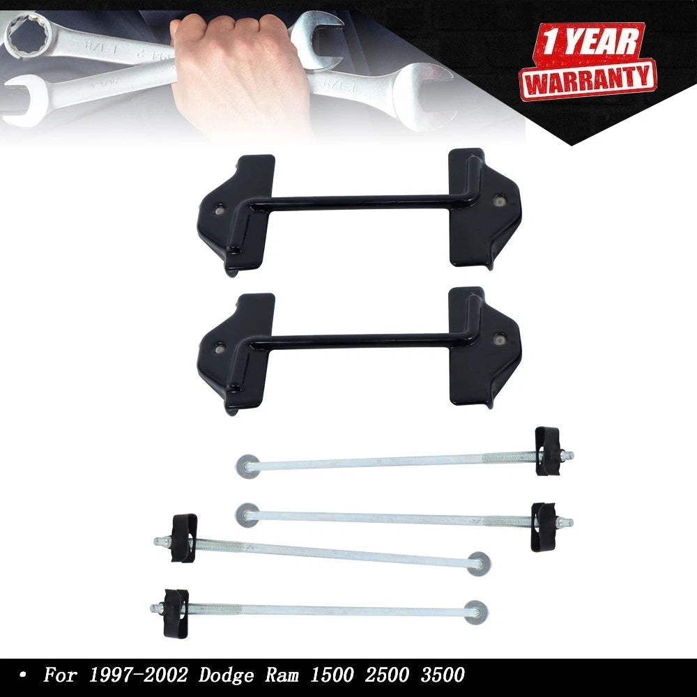 Battery Strap Hold Down Bracket & Bolt Nut for Dodge Ram 1500 2500 (1997–2002)