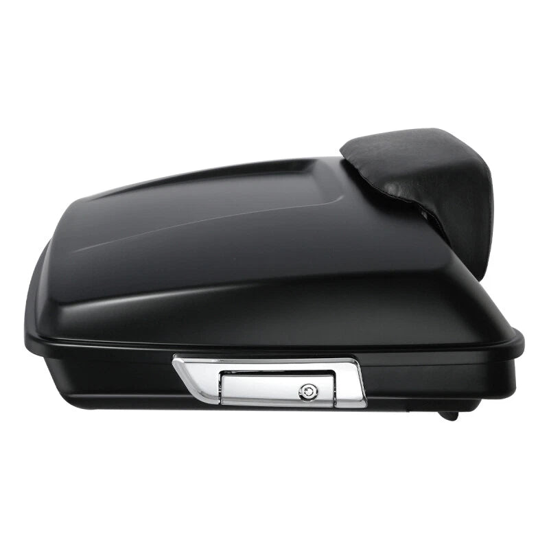 Matte Razor Trunk Backrest Mount Rack for Harley Touring Road Glide (2014–2026)