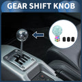 Shift Knob with 3 Adapters for Universal Vehicles (9cm, Light Blue)