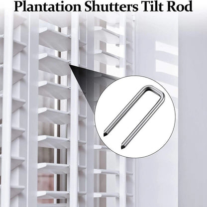 85 PCS White Blinds Repair Set for Venetian Window Shutter