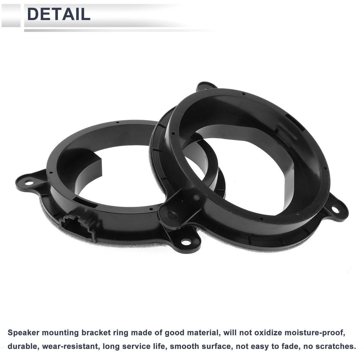 Set of 2 Speaker Spacer Rings for Mazda 6.5"