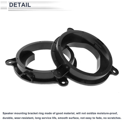 Set of 2 Speaker Spacer Rings for Mazda 6.5"