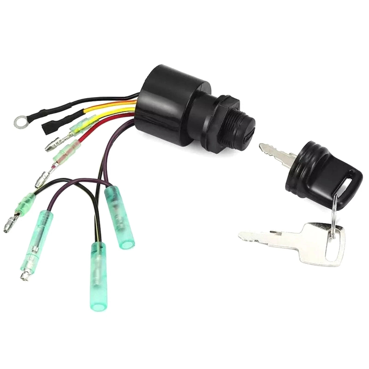 Ignition Switch w/ Keys for Mercury Outboard Control Box (1980–2023) 87-17009A5
