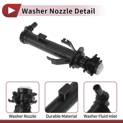 Headlight Washer Nozzle for VW Golf Hatchback (2013–2017) No. 5G0955965