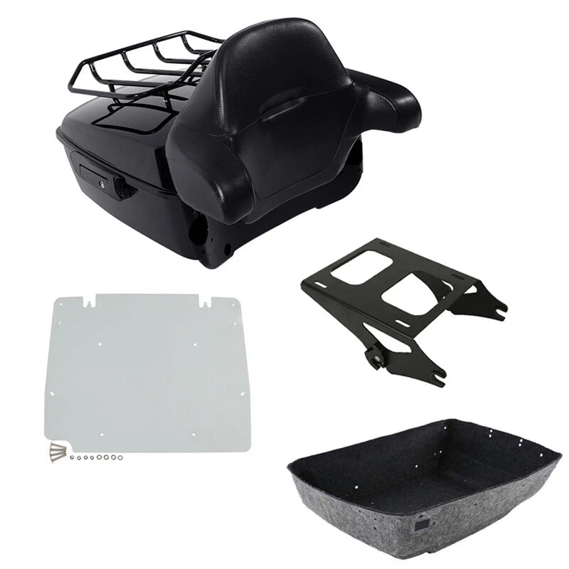 Trunk Pad Mount Rack Plate for Harley Touring CVO Street Glide (2014–2026)