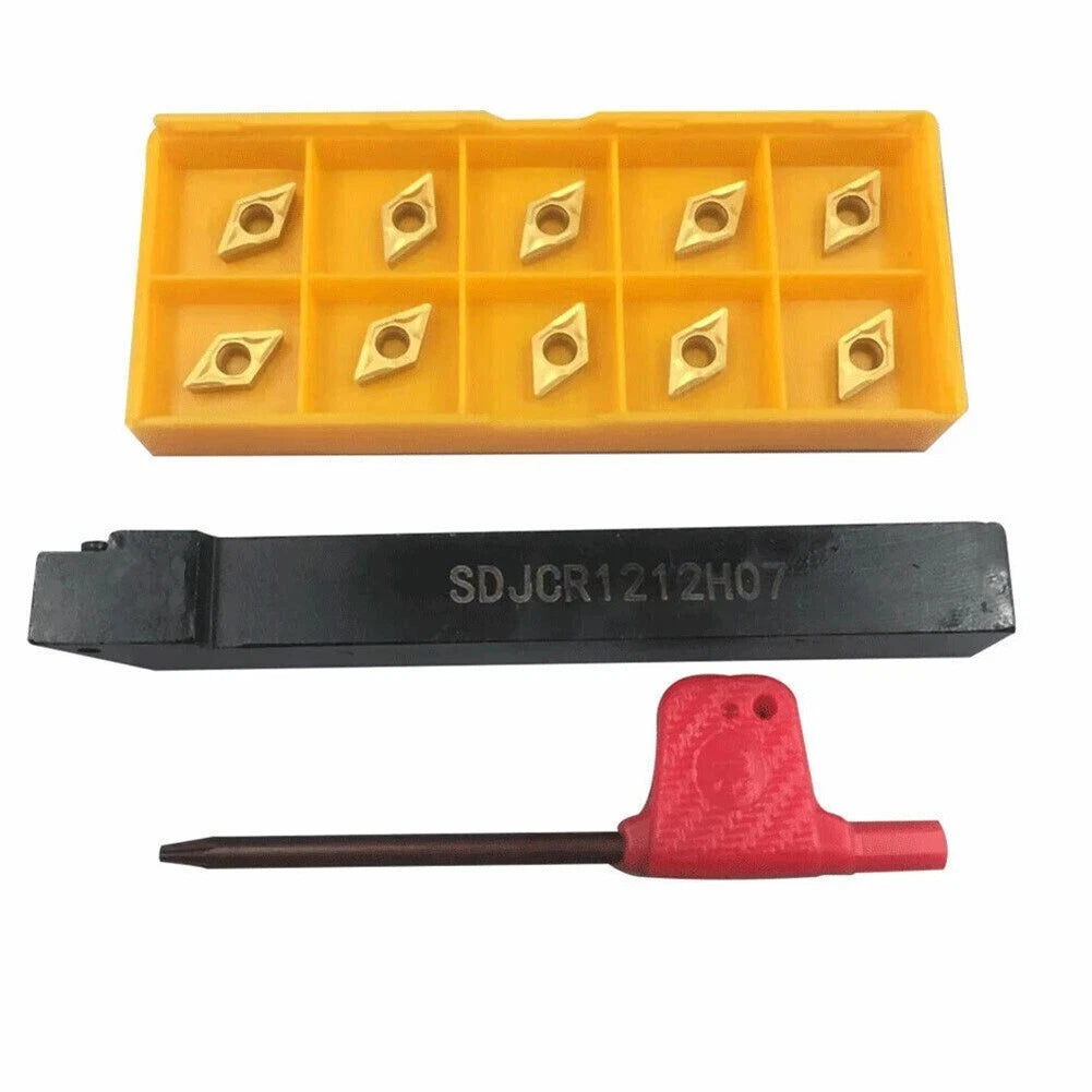 10PCS DCMT070204 Inserts for Enhanced Cutting Performance