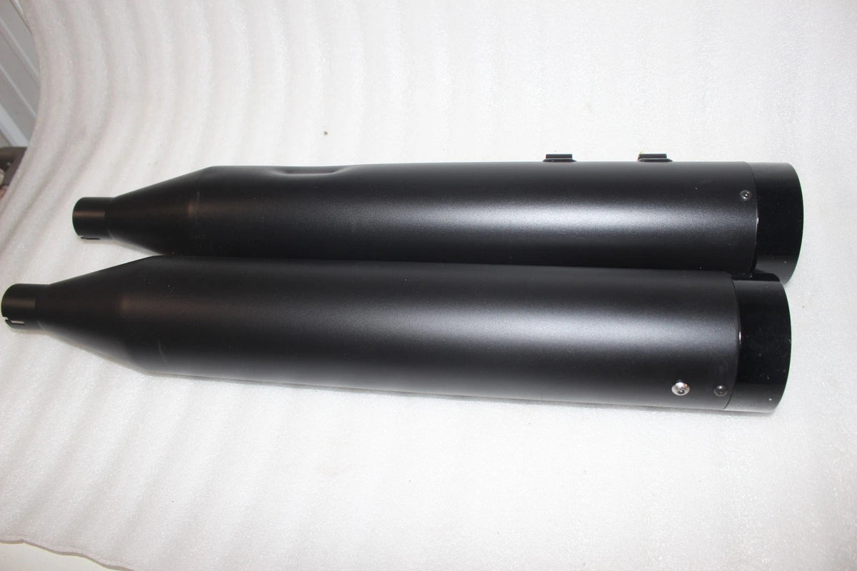Set of 2 Khrome Werks HP+ 4.5" Mufflers for Harley Touring (1996–2016)