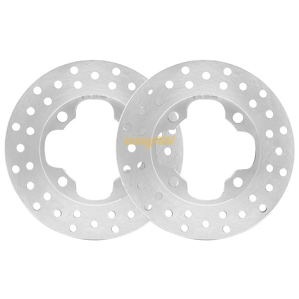 2 Front Brake Disc Rotors for Honda Rancher 420 TRX420FA TRX420FPA (2009–2014)