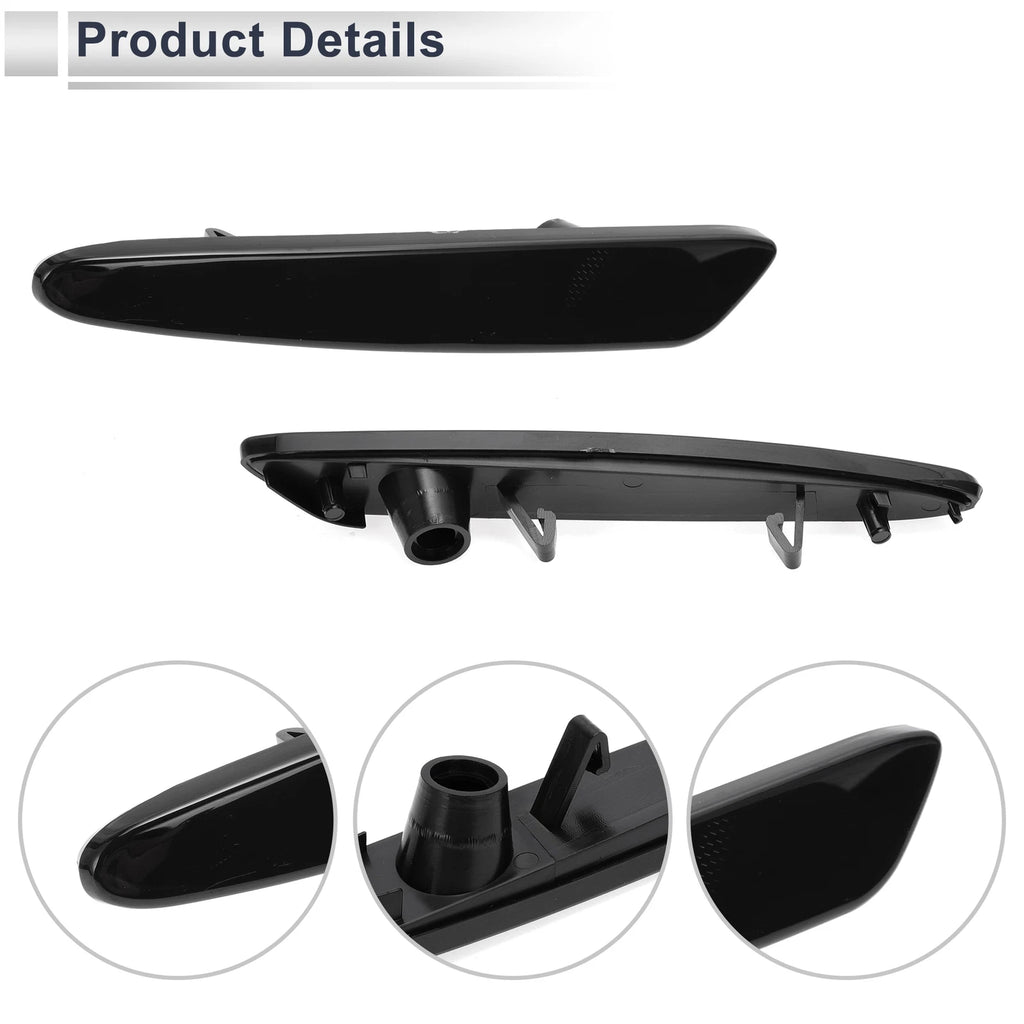 1 Pc Left Front Bumper Side Marker Light Cover for Chevy Corvette (2005–2012)