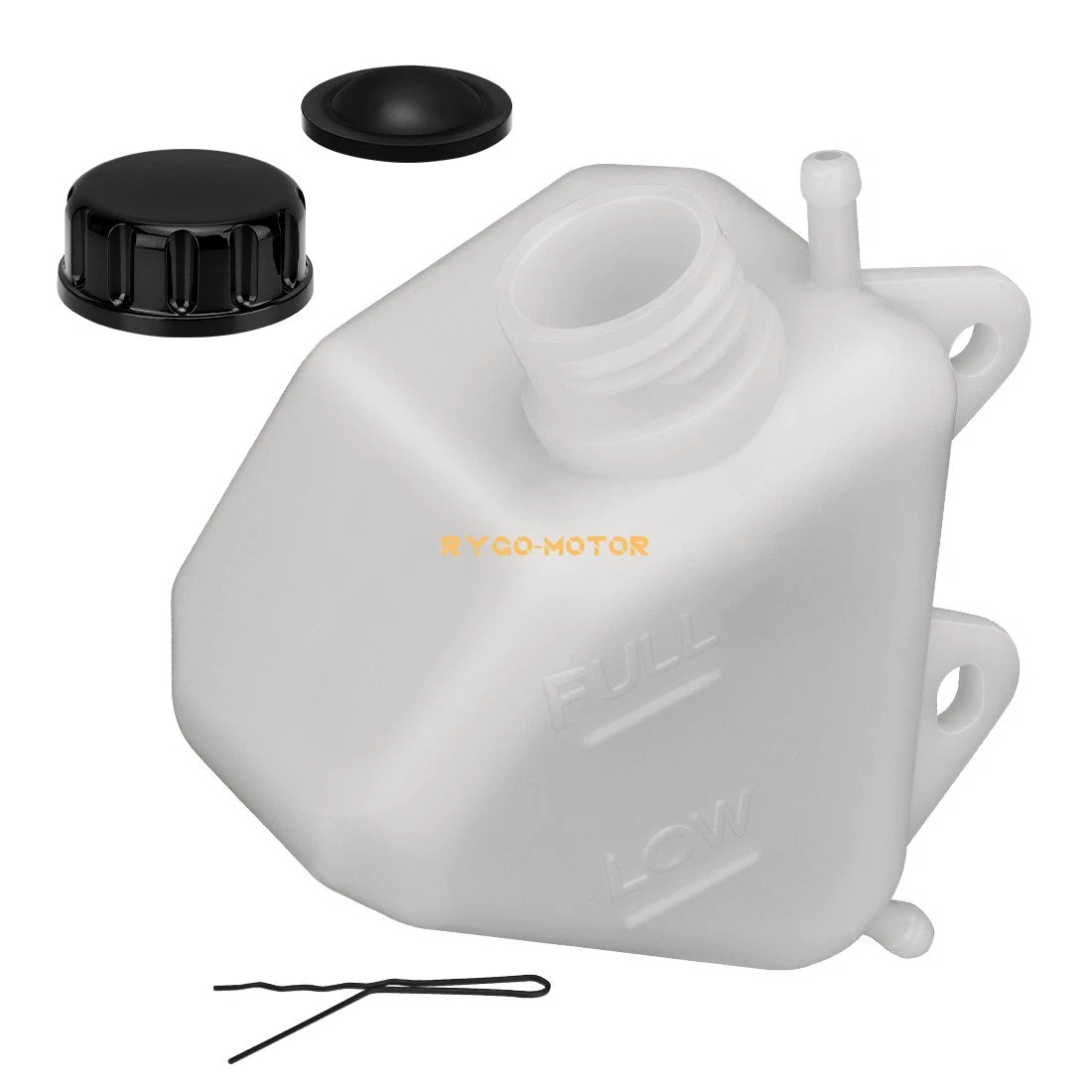 Coolant Reservoir Tank & Cap Set for Kawasaki KLX250S (2006–2007) 43078-0001, 11012-1084