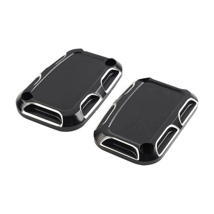 2X Front Brake Master Cylinder Covers for Harley Street Glide, Road King, V-Rod