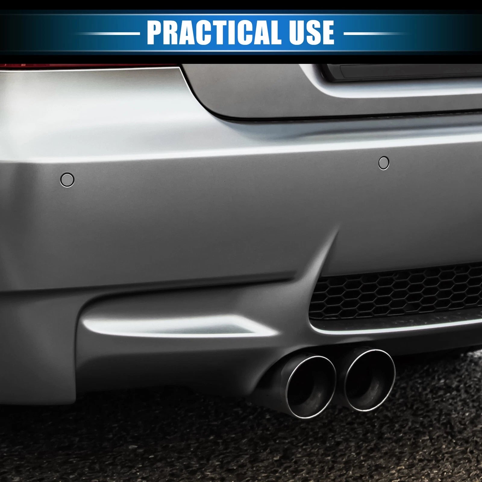 2 Pcs Exhaust Tip Tail Pipe Replacement for BMW 328i 325i E90 (2007–2010)