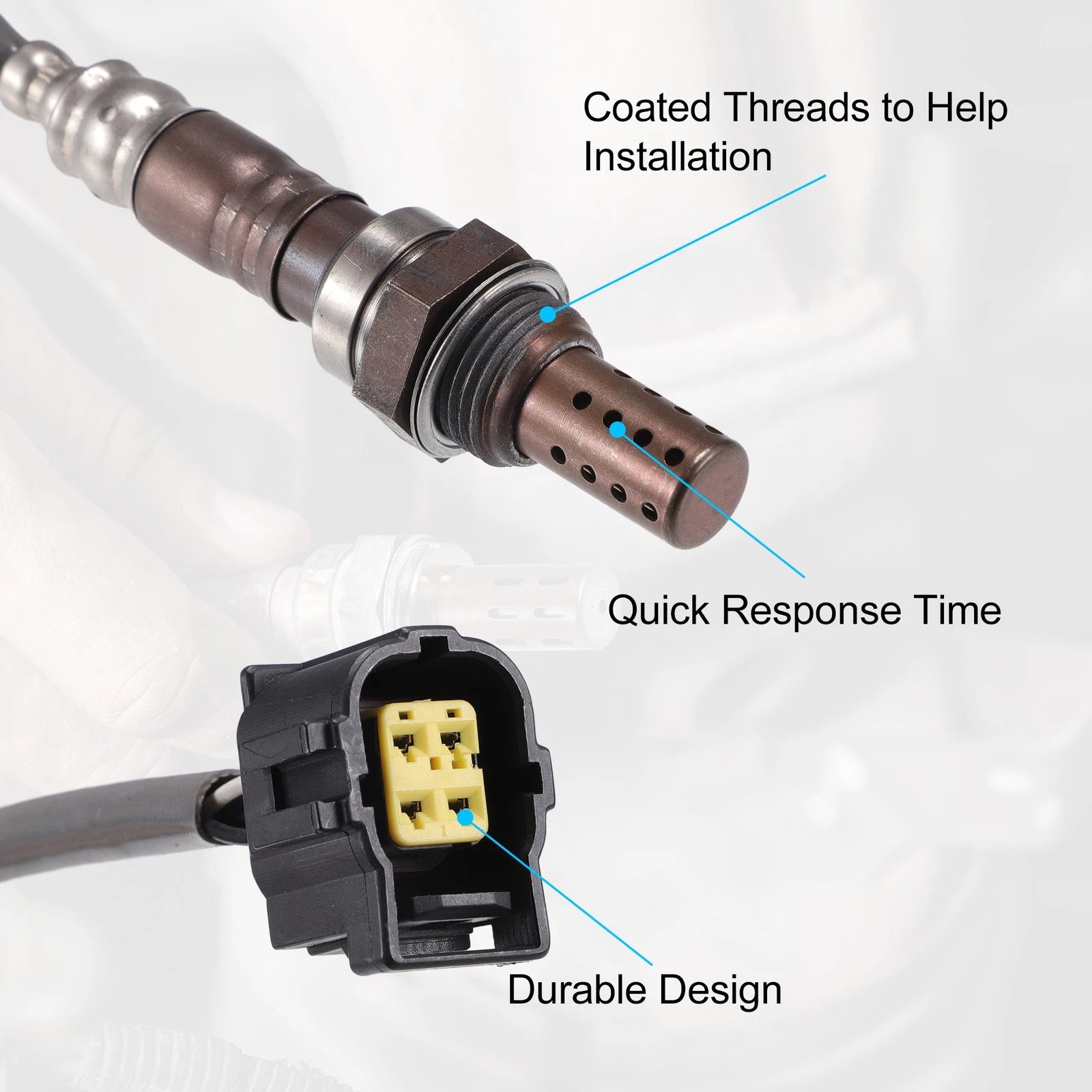 Rear Downstream Oxygen Sensor for Mitsubishi Lancer (2008–2015) No. 1588A171