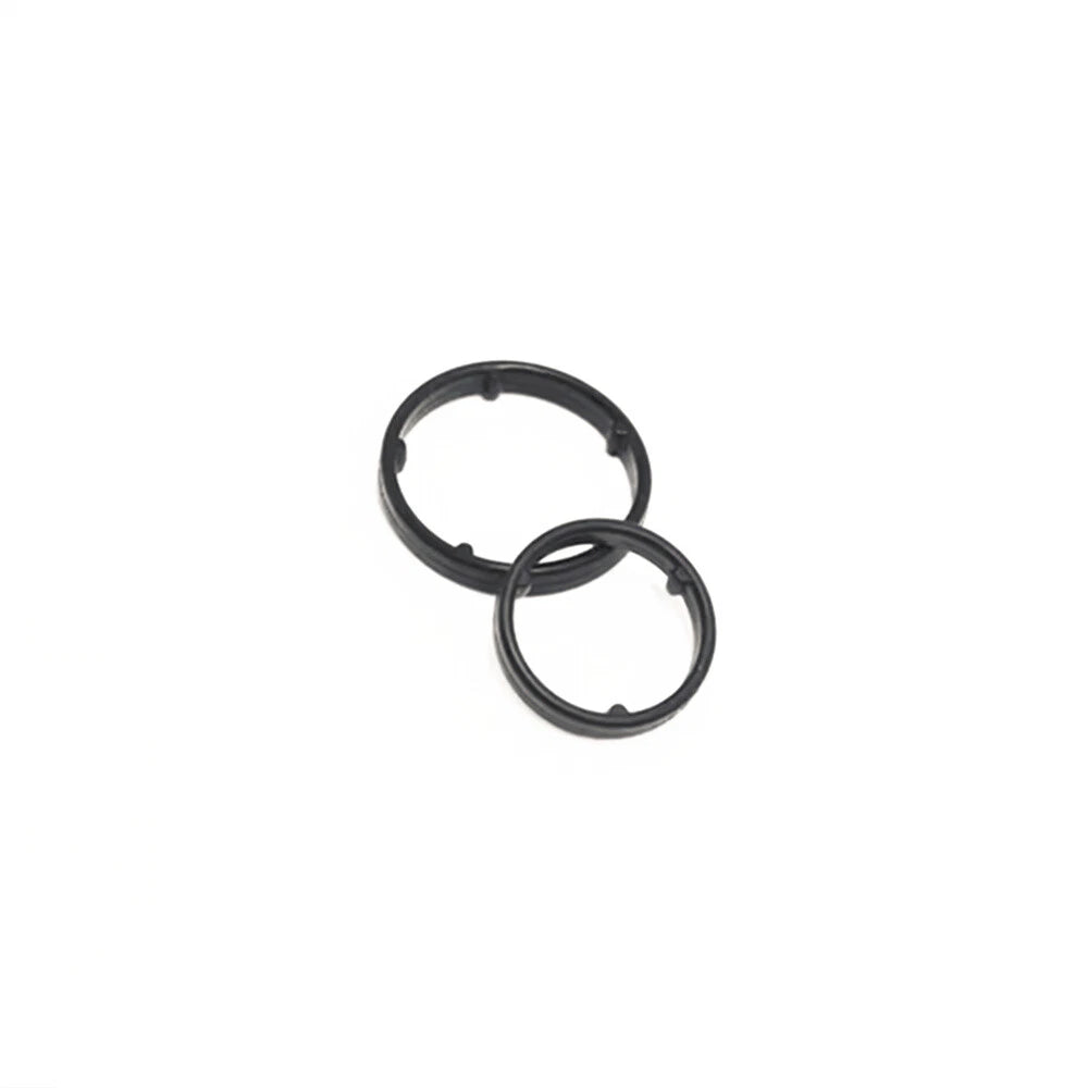 2 Pcs Engine Rear Oil Filter Seal for Hyundai Santa Fe (26316-2F001, 26317-2F001)