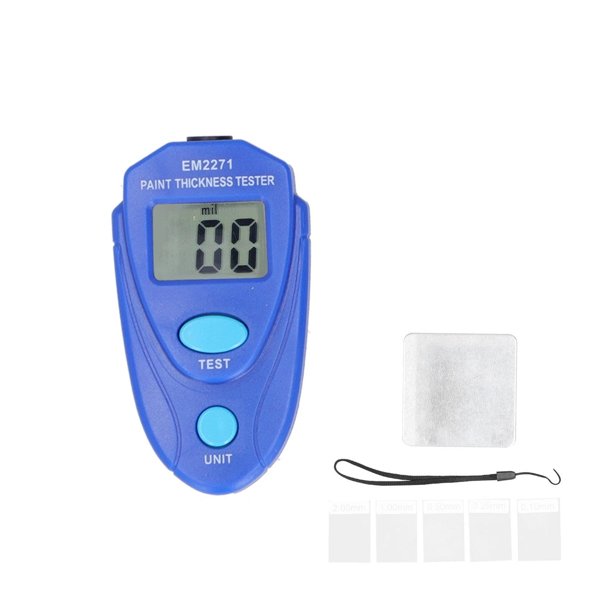 Coating Thickness Gauge for Iron Steel Aluminum (EM2271)