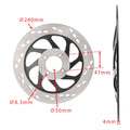 Front Brake Disc Rotor 240mm for Suzuki EN125 (All Years)