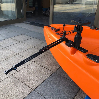 Adjustable Anti-Vibration Bracket Base for Kayak Fishing