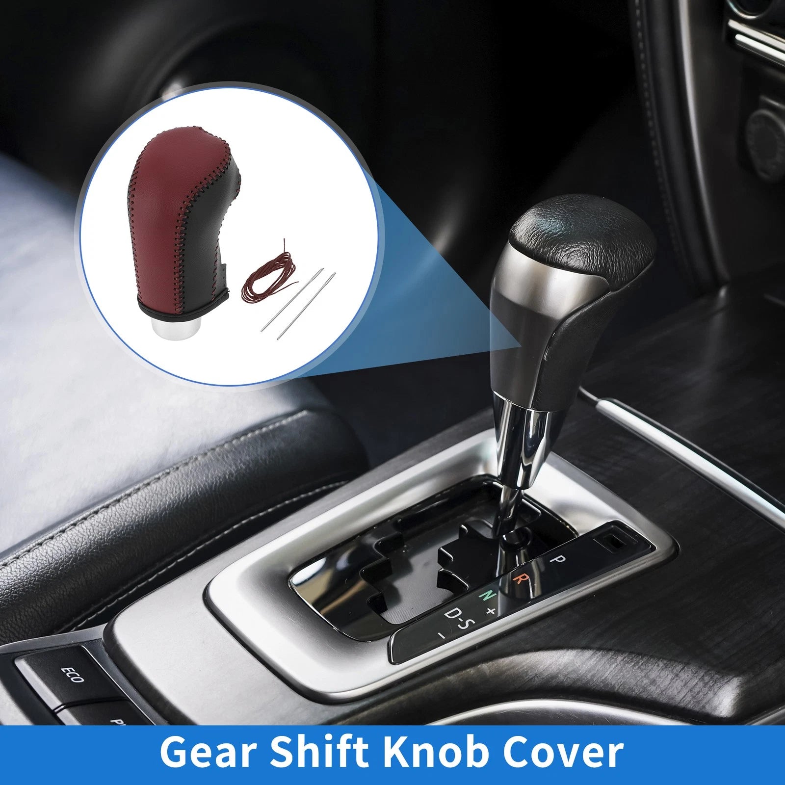 Gear Shift Knob Cover Replacement for Hyundai Tucson (2015–2018)