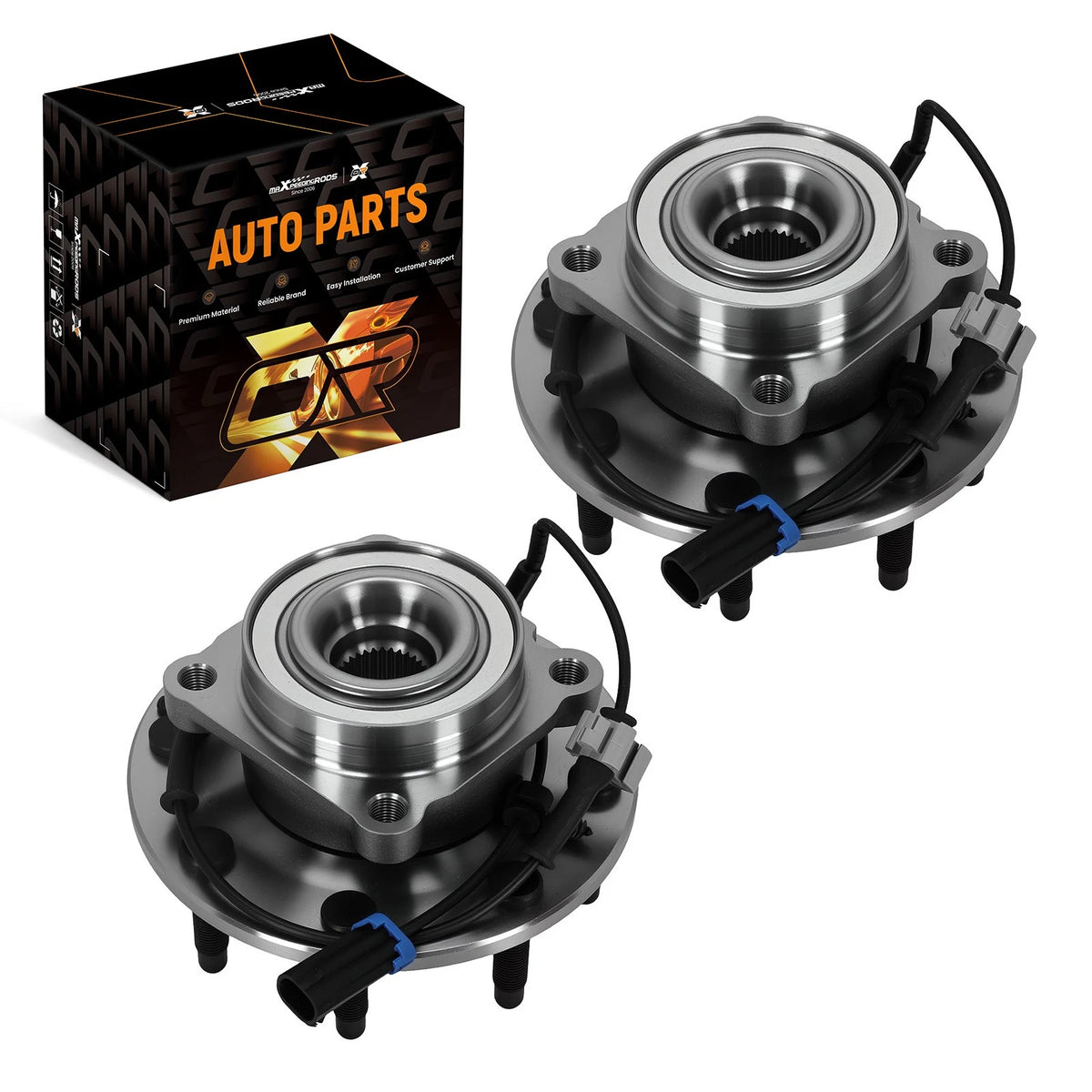 8 Lug Front Wheel Hub for Silverado 2500HD, Sierra 3500HD (2007–2010) SP580312