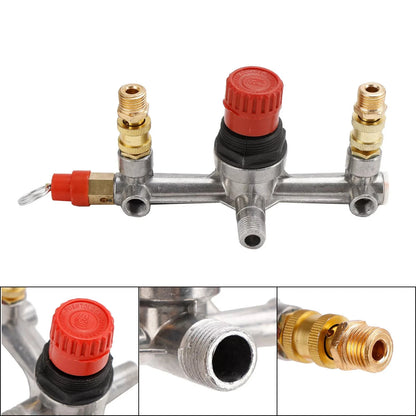 Air Compressor Pressure Valve Switch Control Manifold for