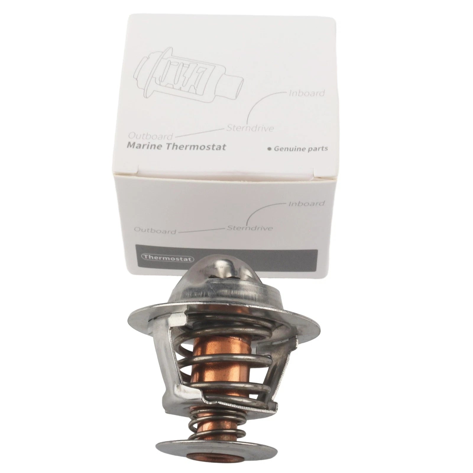 Thermostat for Mercruiser CMD QSD 2.0L EI ES Marine Engine (2005–2015)